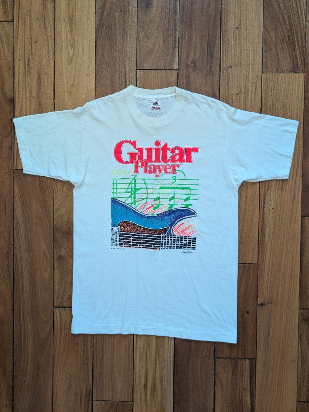 Guitar Player Magazine Vintage T-shirt (L)